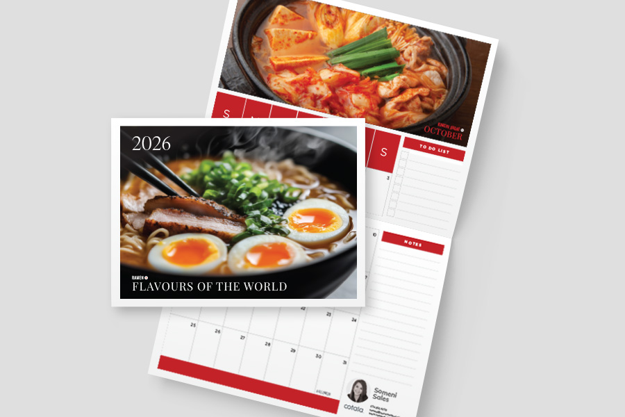 Calendar: Flavours of the World