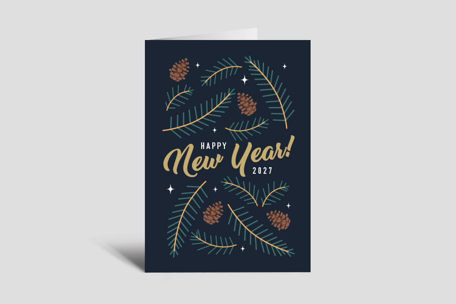 Greeting Card: Happy 2027