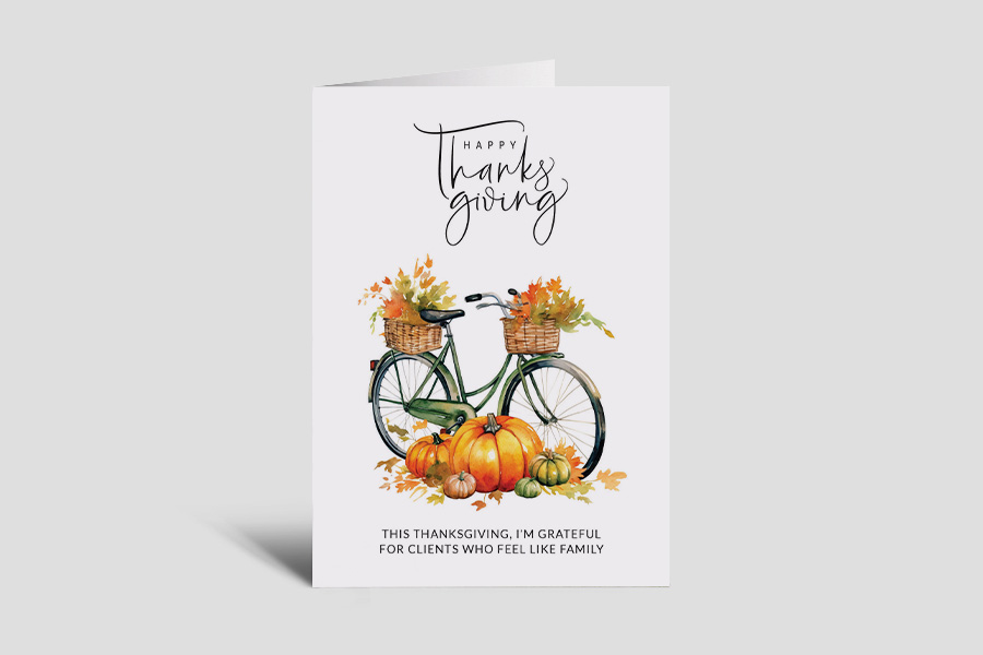 Greeting Card: Bike
