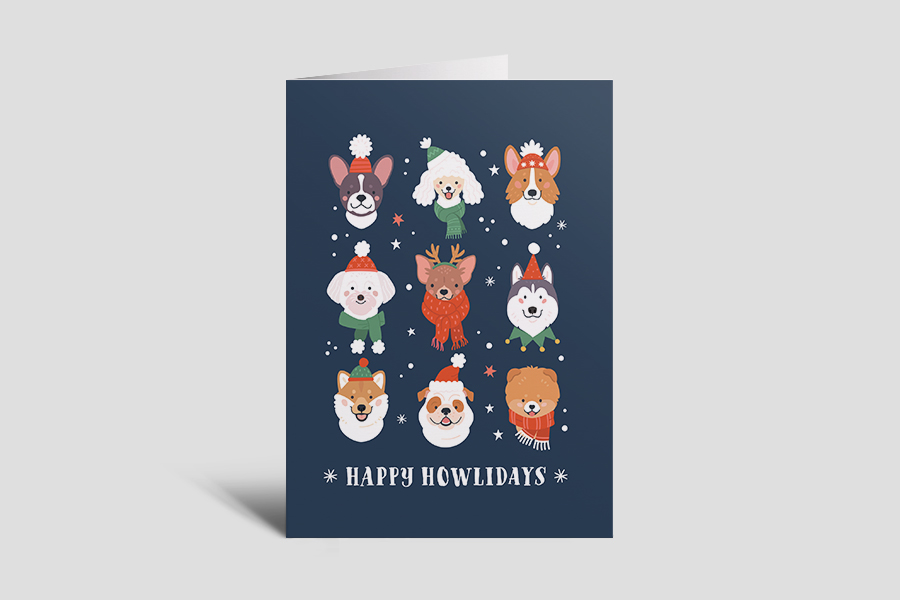 Greeting Card: Happy Howlidays
