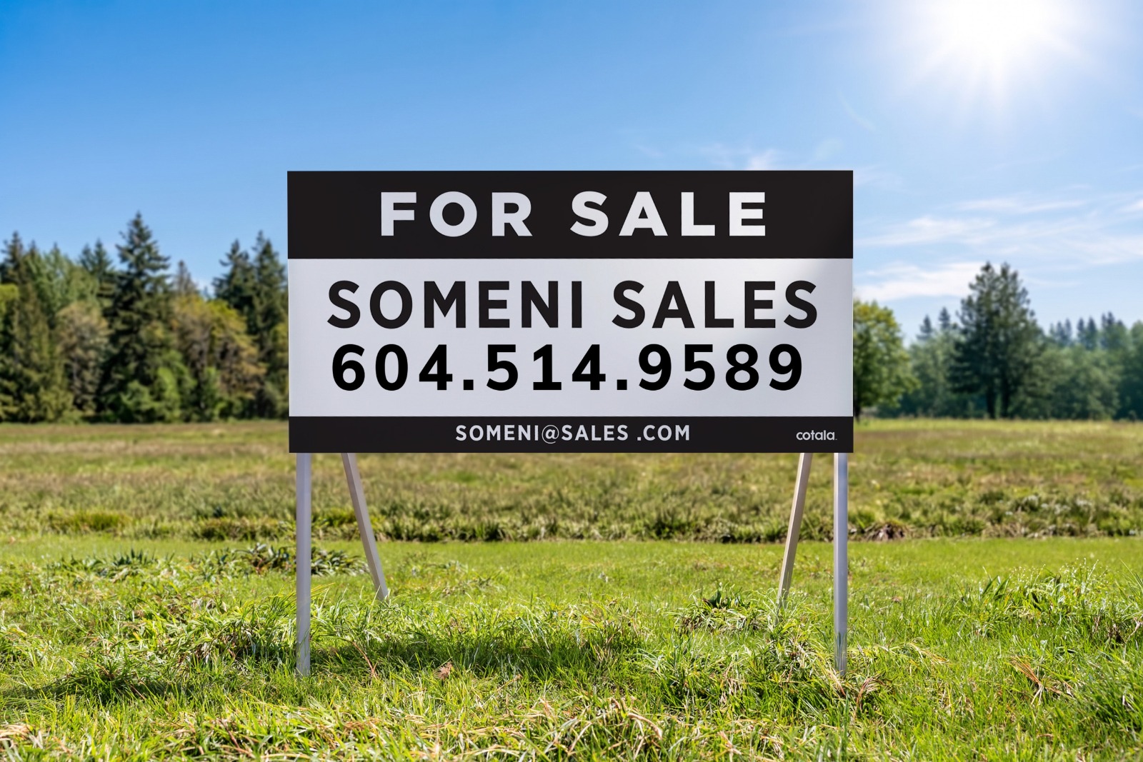 4 x 8 Real Estate Billboard Sign