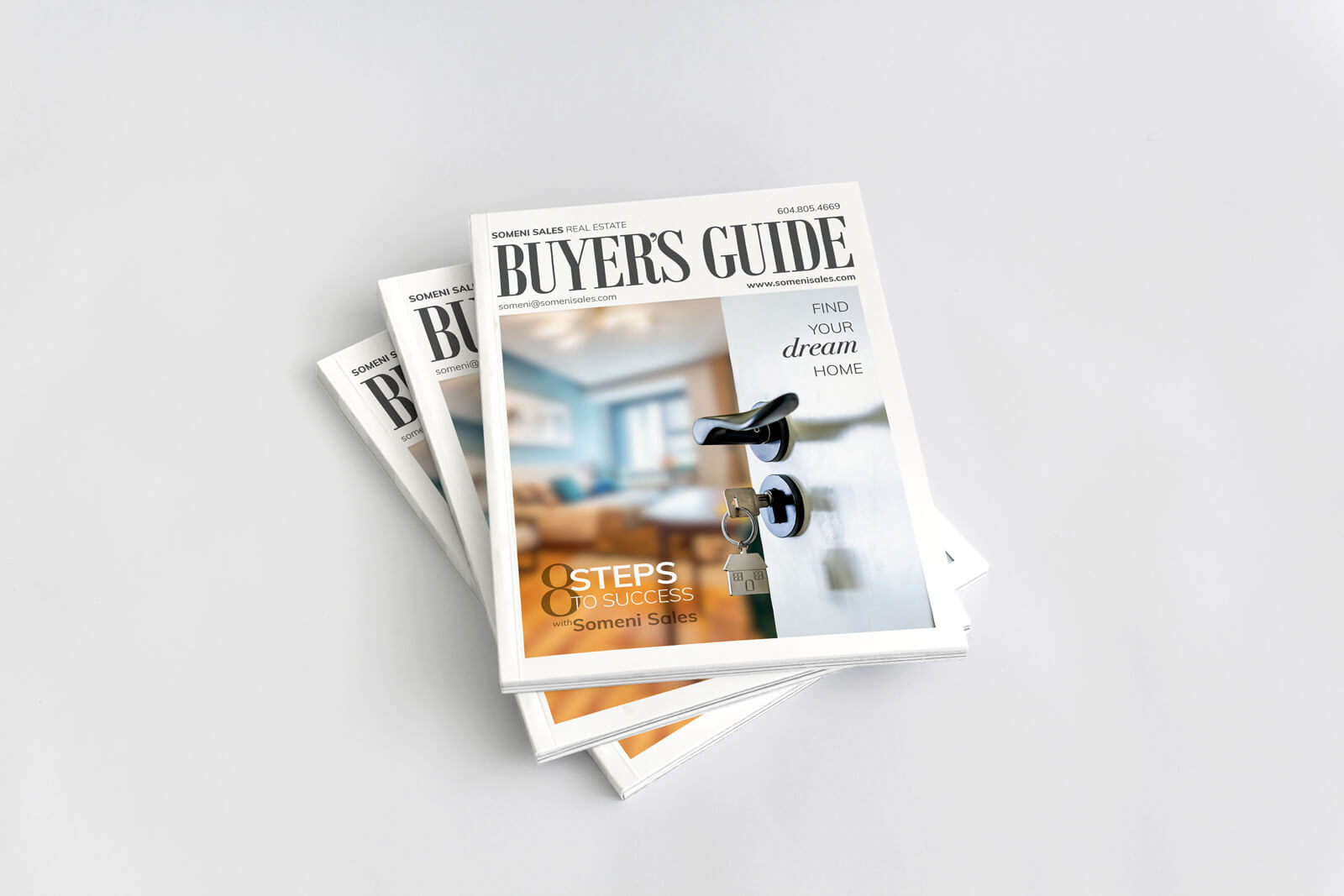 Pre-Designed 16 Page Buyer's Guide