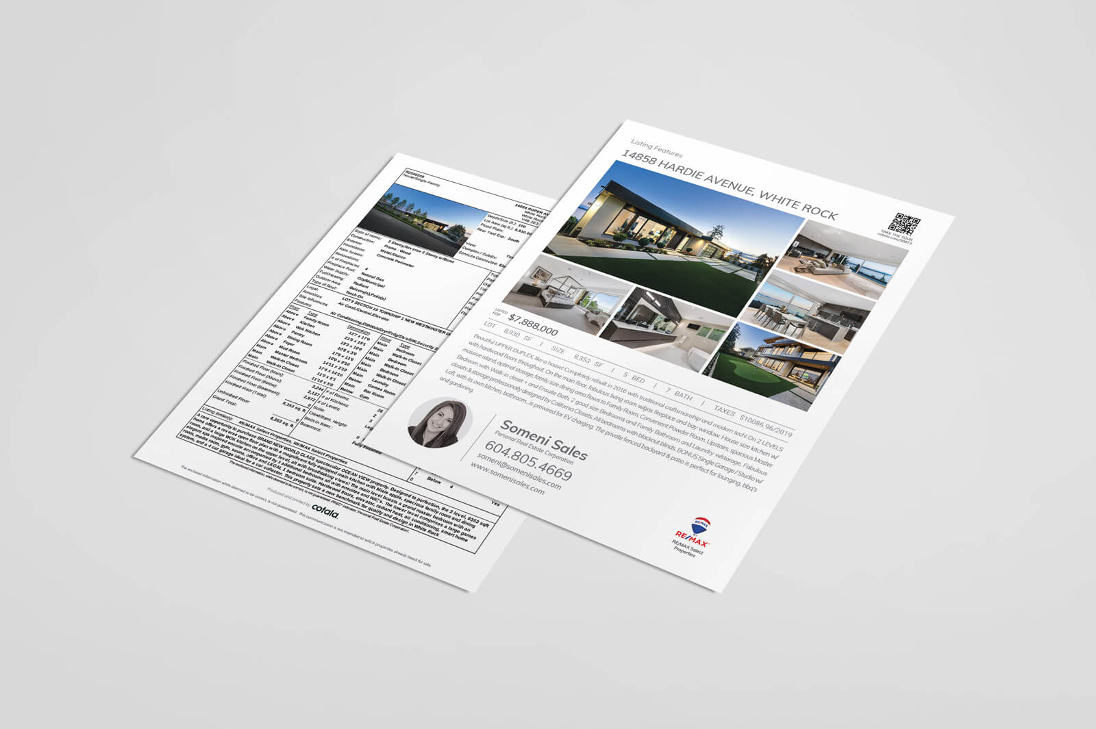 Real Estate Listing Flyers