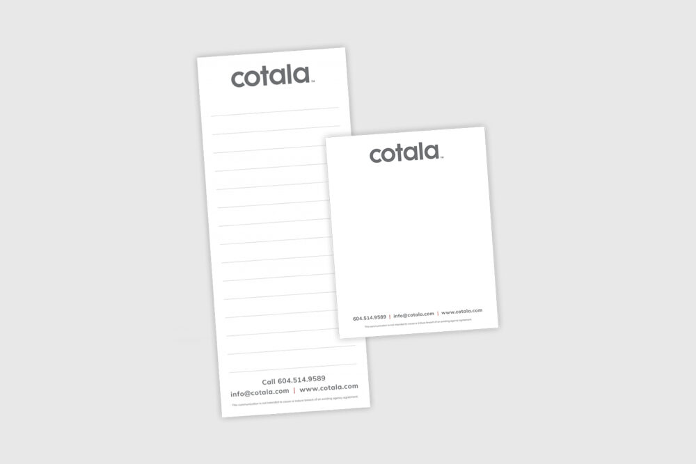 Digital Print Notepads