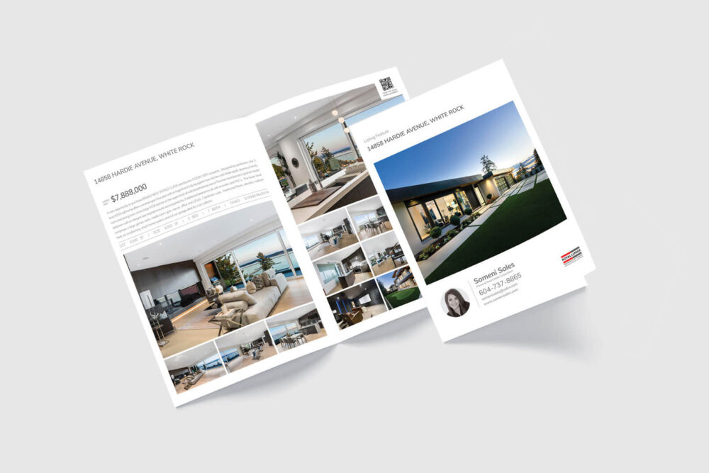 Oversize Feature Sheets for Real Estate Marketing