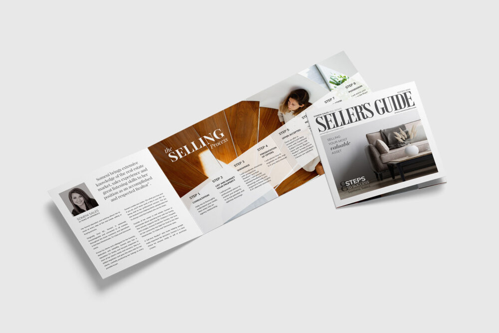 Pre-Designed Trifold Sellers Guide