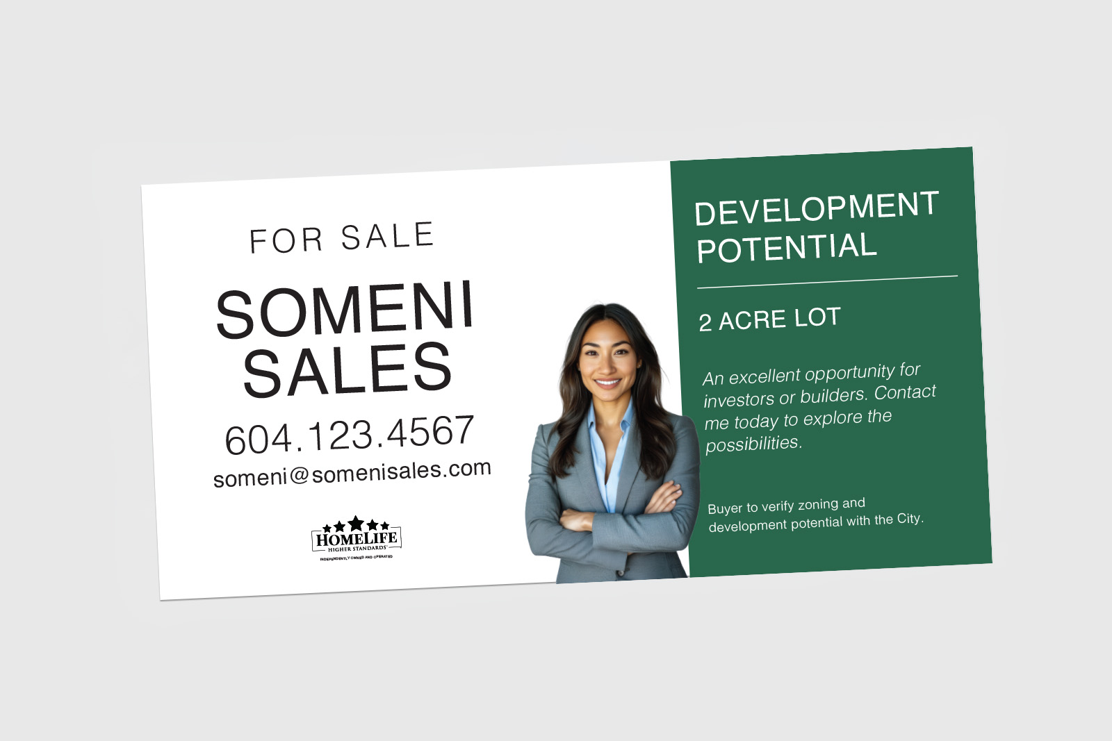 HomeLife Sign: 4 x 8 Billboard