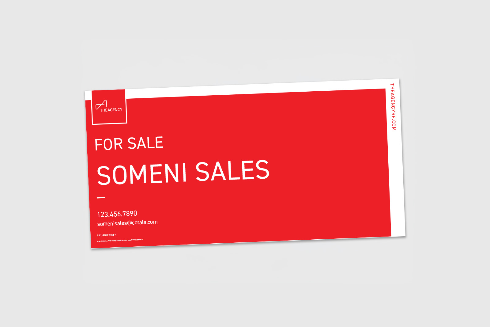 The Agency Sign: Strata For Sale