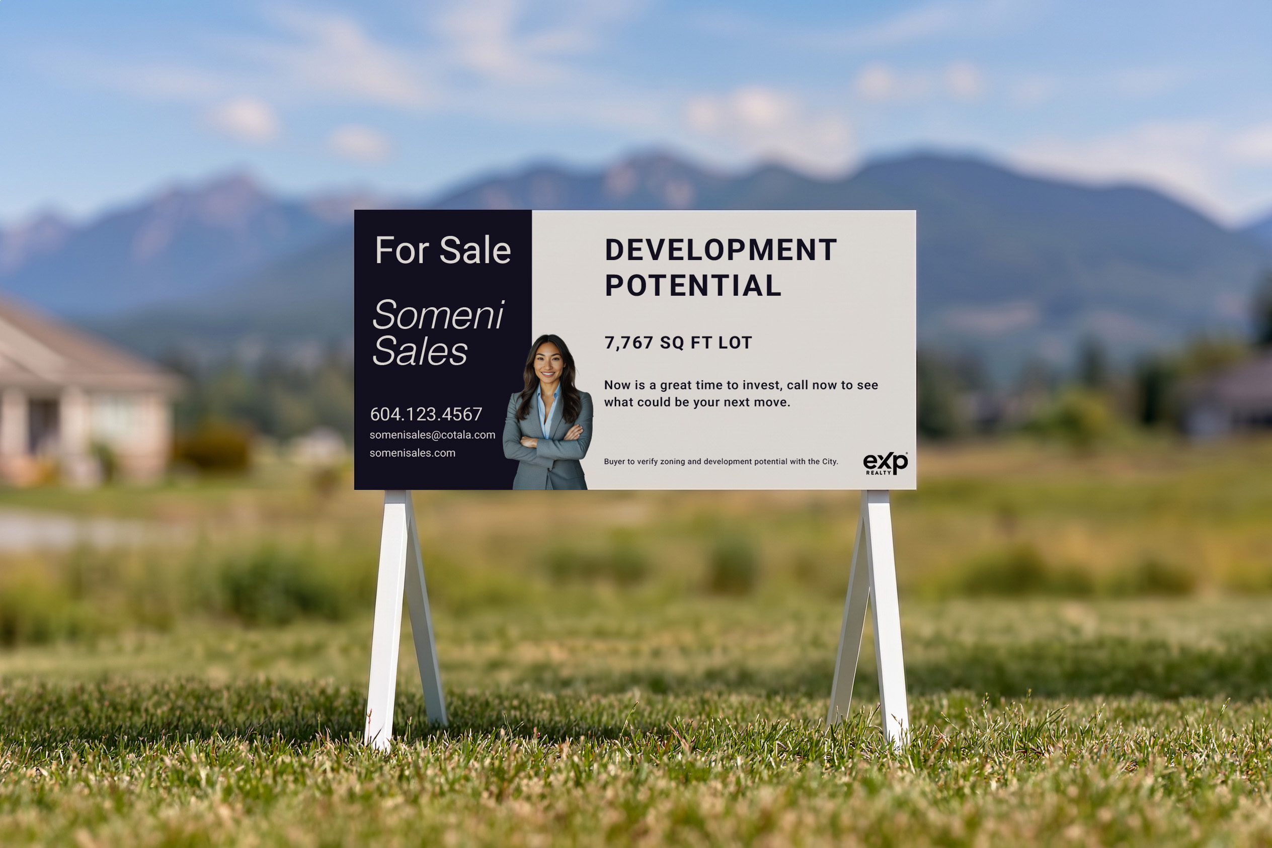 eXp Realty Sign: Billboard