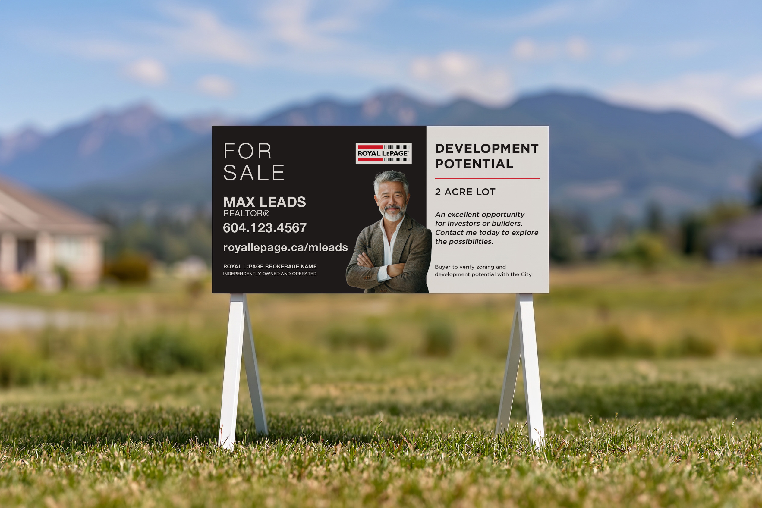 Royal LePage Sign: 4 x 8 Billboard