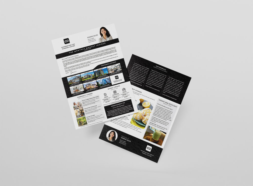 flyers and newsletters