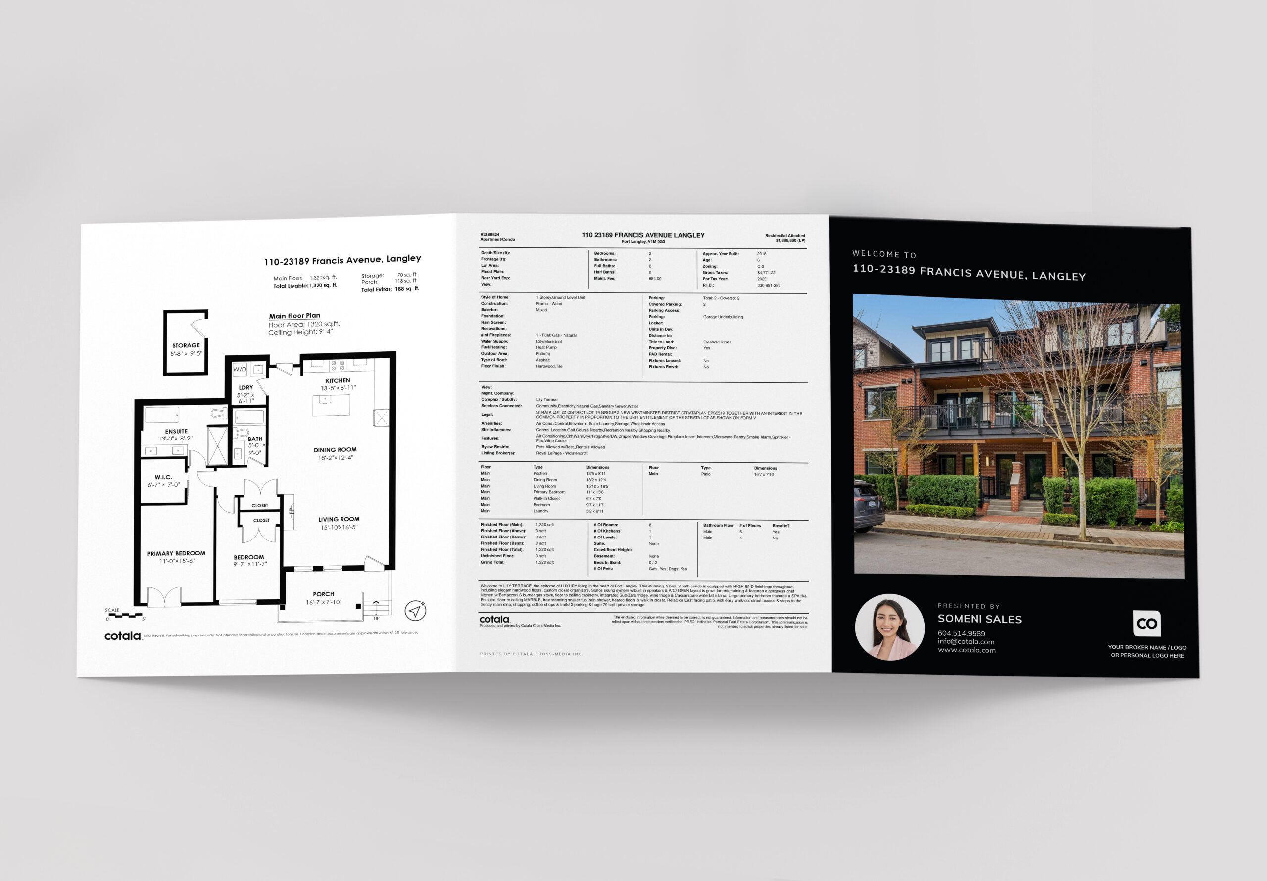 Large Format Signature 6-Panel Property Brochures for the best in Real Estate Printing and Marketing