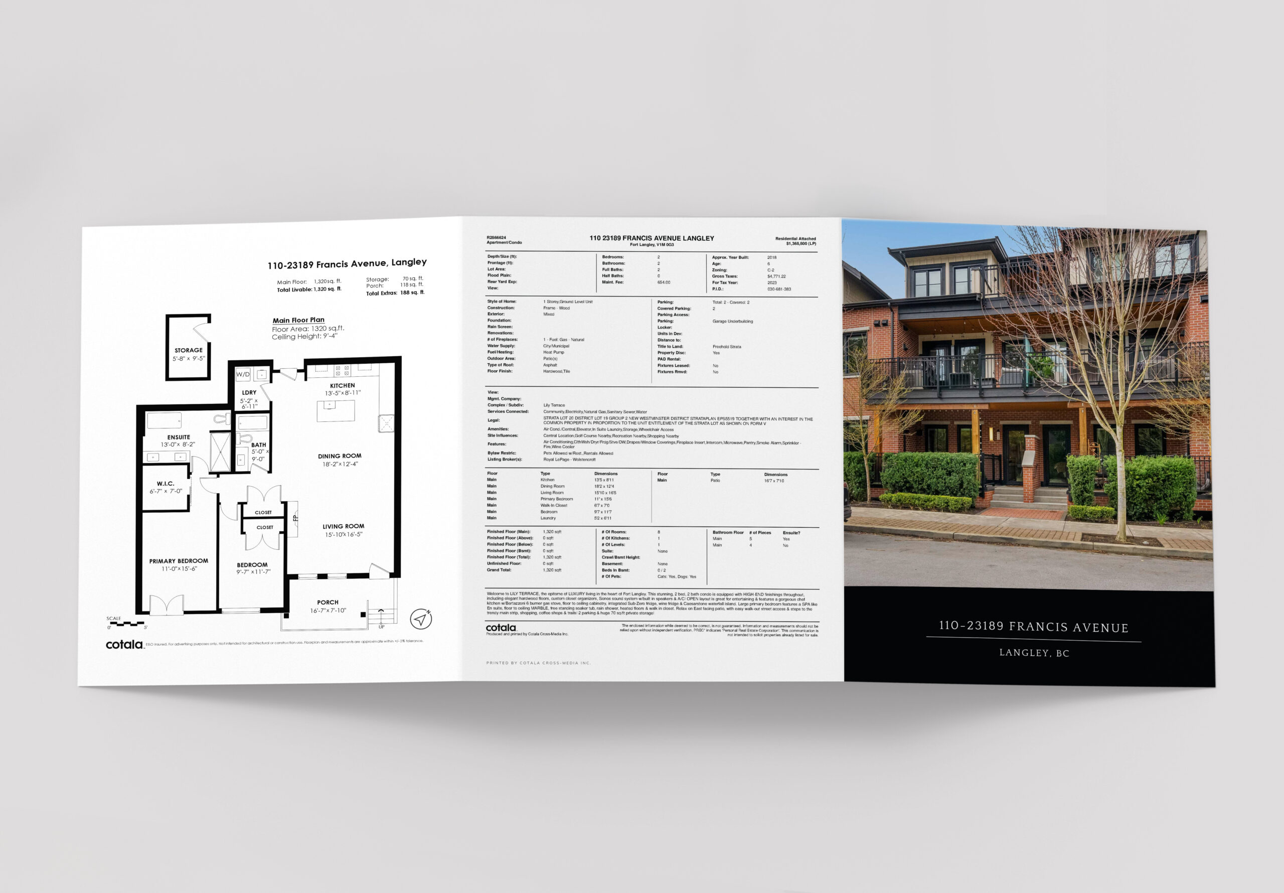 Large Format Signature 6-Panel Property Brochures for the best in Real Estate Printing and Marketing