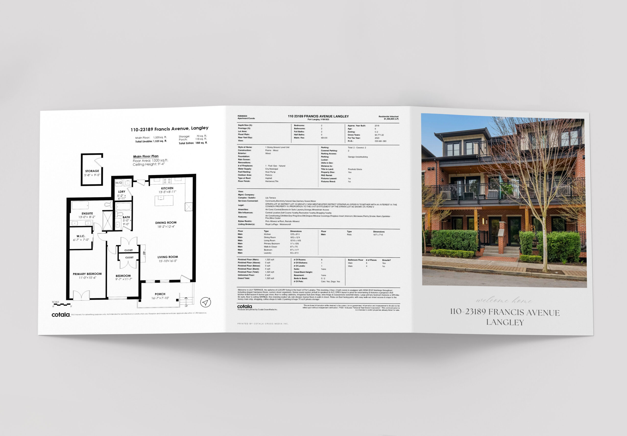 Large Format Signature 6-Panel Property Brochures for the best in Real Estate Printing and Marketing