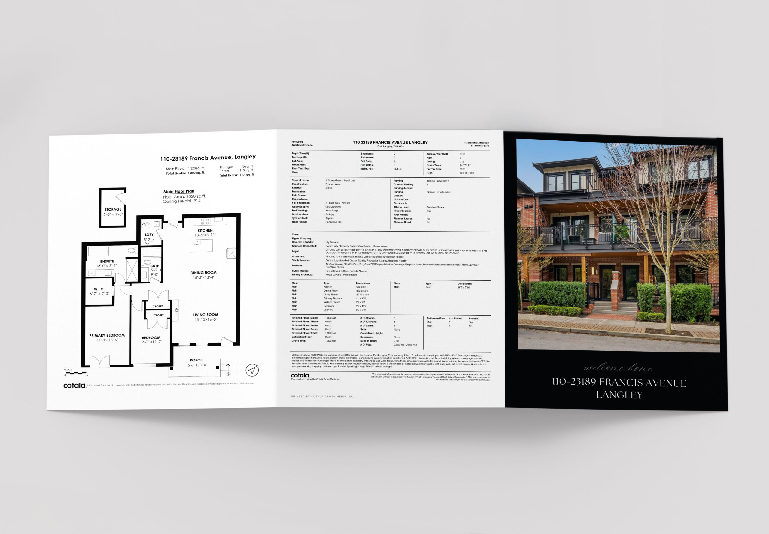 Large Format Signature 6-Panel Property Brochures for the best in Real Estate Printing and Marketing