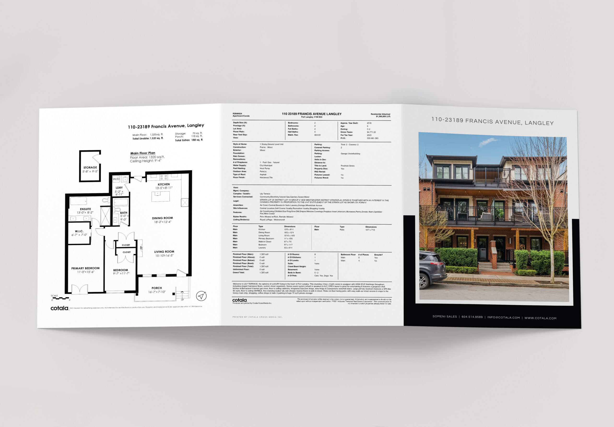 Large Format Signature 6-Panel Property Brochures for the best in Real Estate Printing and Marketing