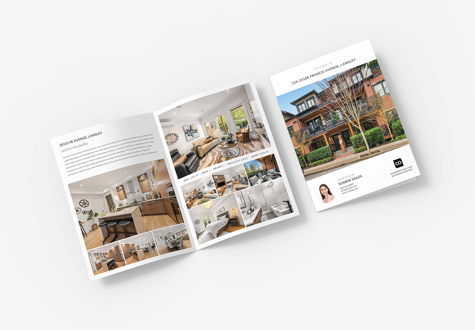 Oversize Feature Sheets for Real Estate Marketing
