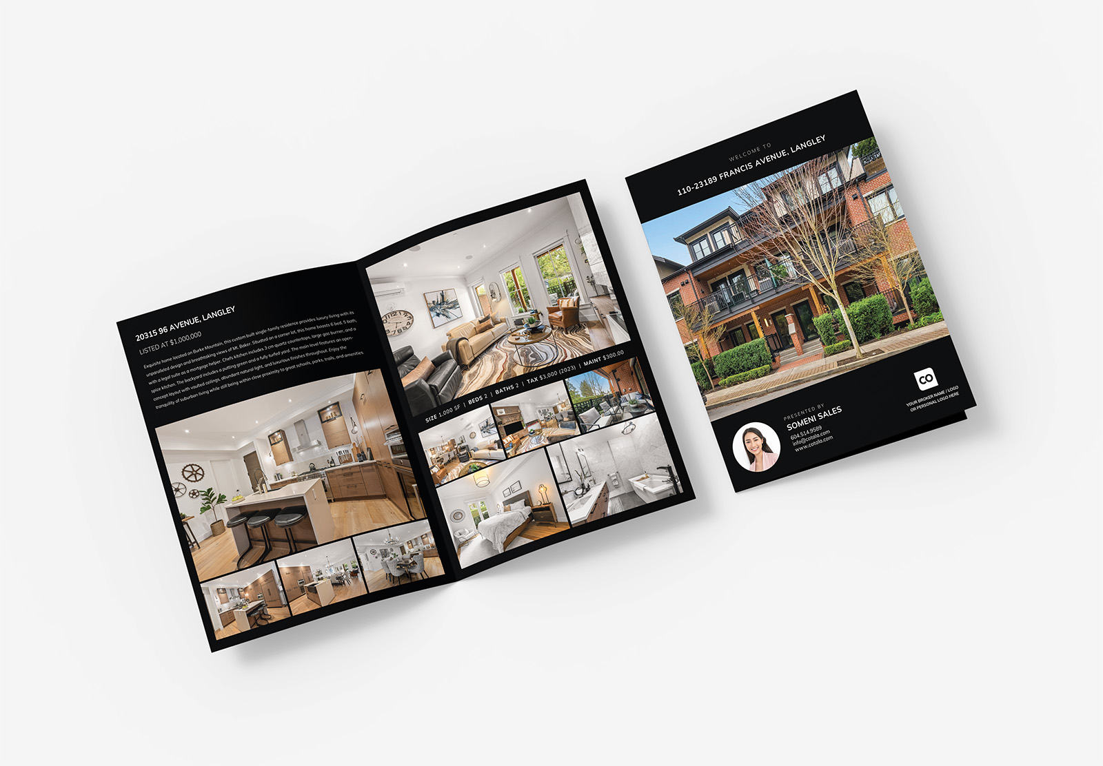 Oversize Feature Sheets for Real Estate Marketing