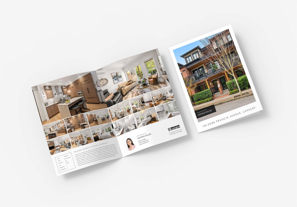 Oversize Feature Sheets for Real Estate Marketing
