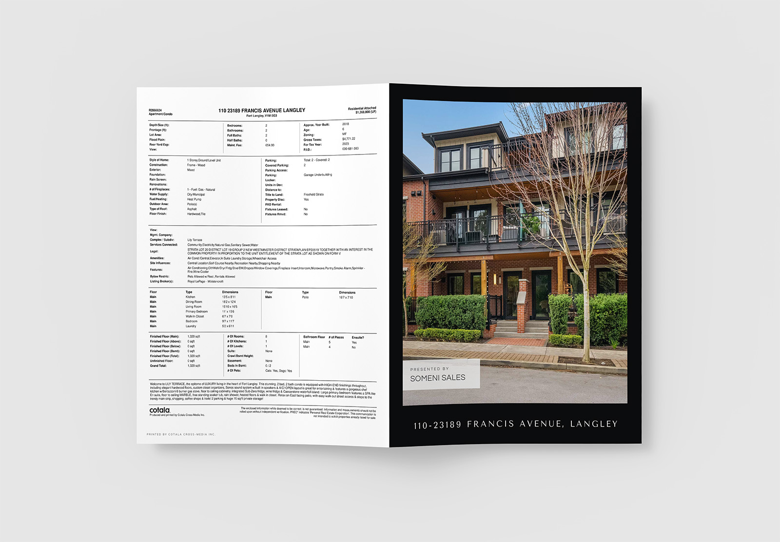 Oversize Feature Sheets for Real Estate Marketing