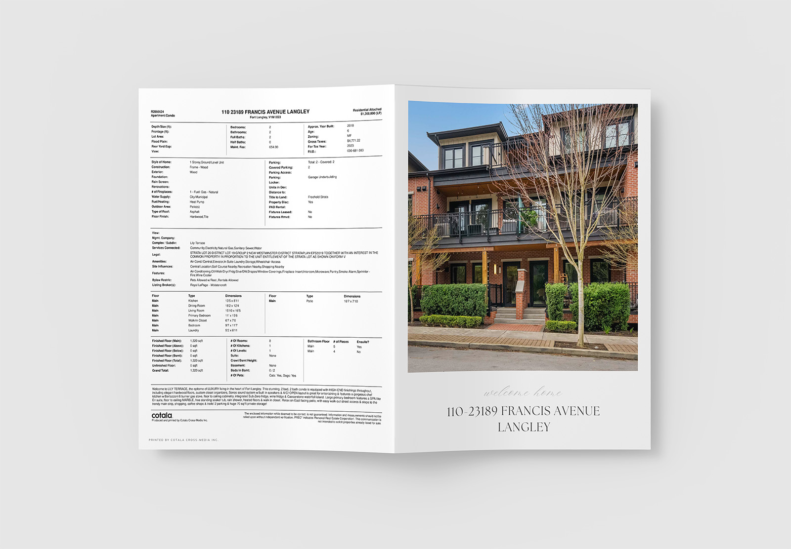 Oversize Feature Sheets for Real Estate Marketing