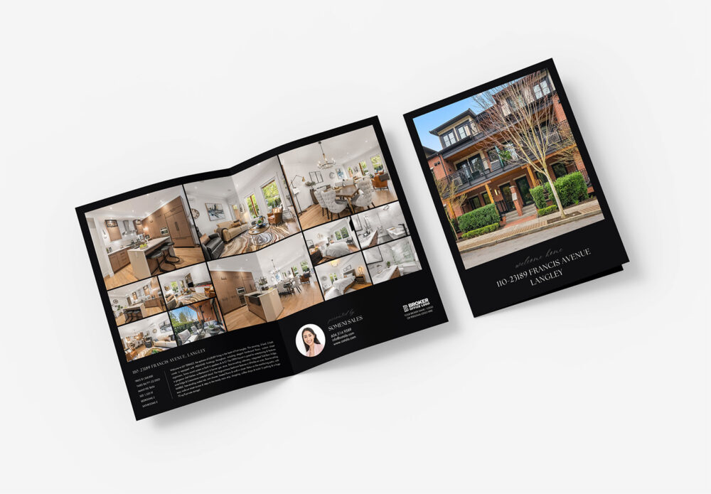 Oversize Feature Sheets for Real Estate Marketing