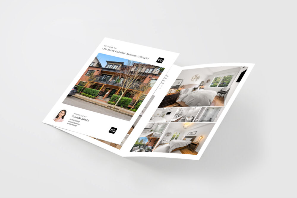 Large Format Signature 6-Panel Property Brochures for the best in Real Estate Printing and Marketing