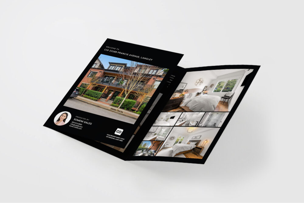 Large Format Signature 6-Panel Property Brochures for the best in Real Estate Printing and Marketing