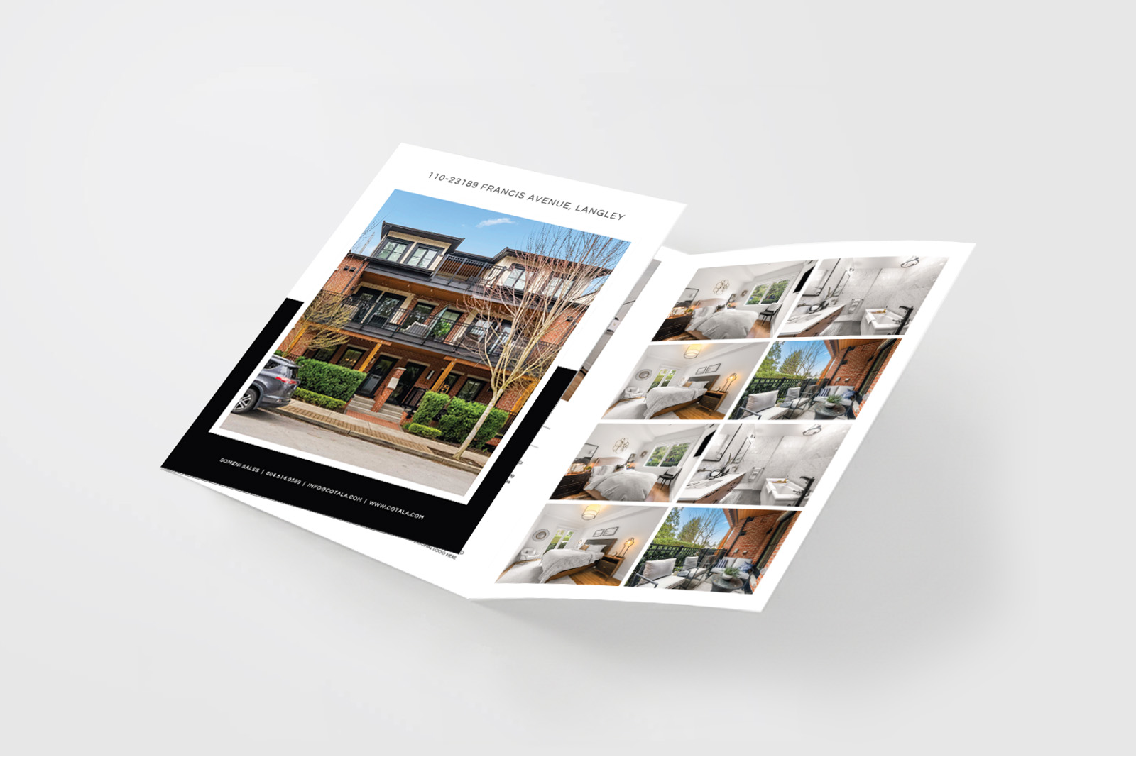 Large Format Signature 6-Panel Property Brochures for the best in Real Estate Printing and Marketing