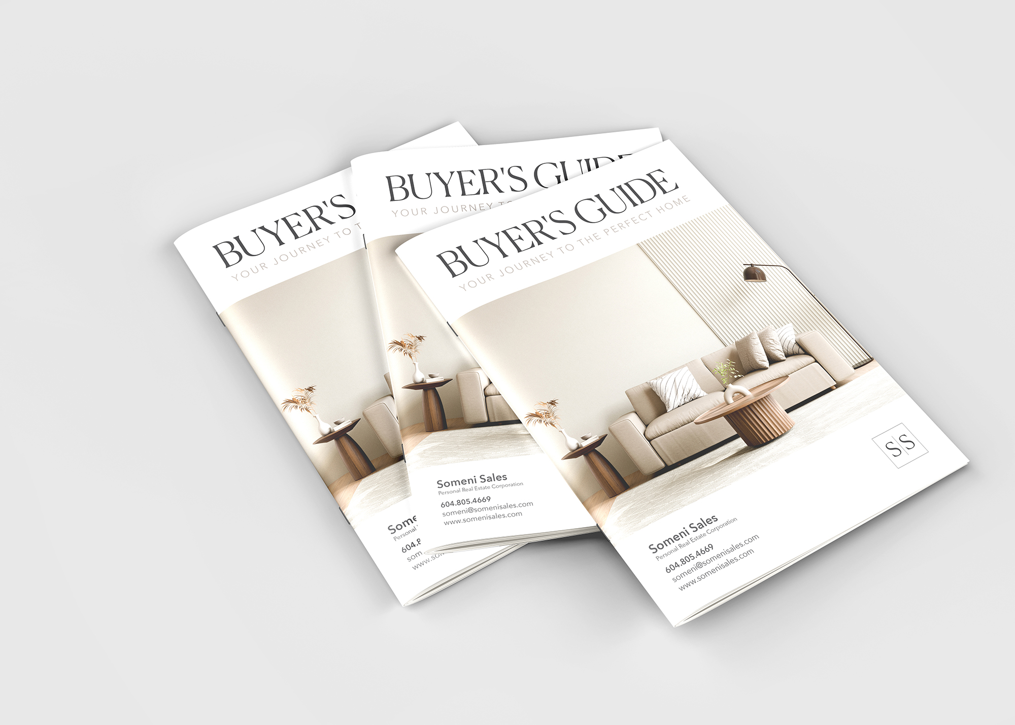 Pre-Designed Minimalist 16 Page Buyer's Guide
