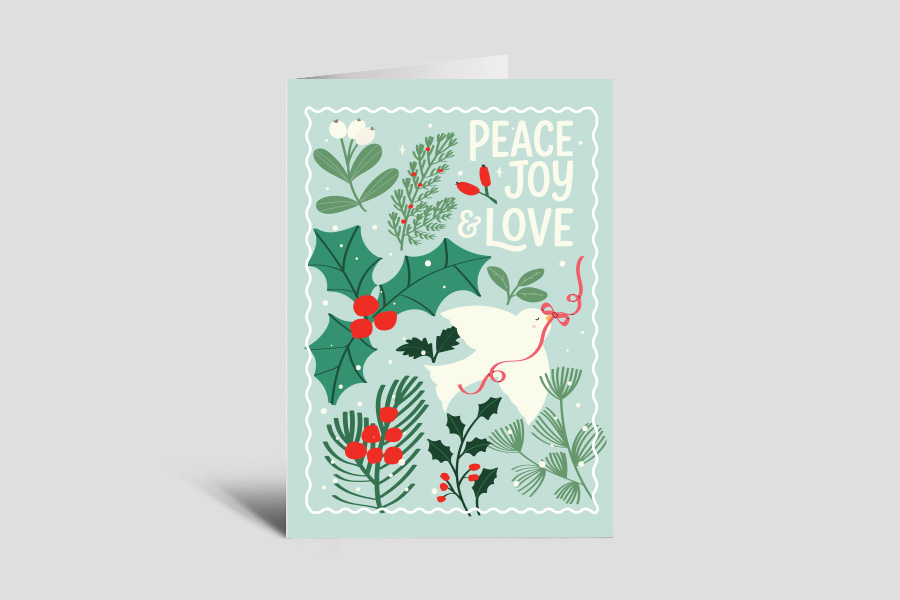 Greeting Card: Dove