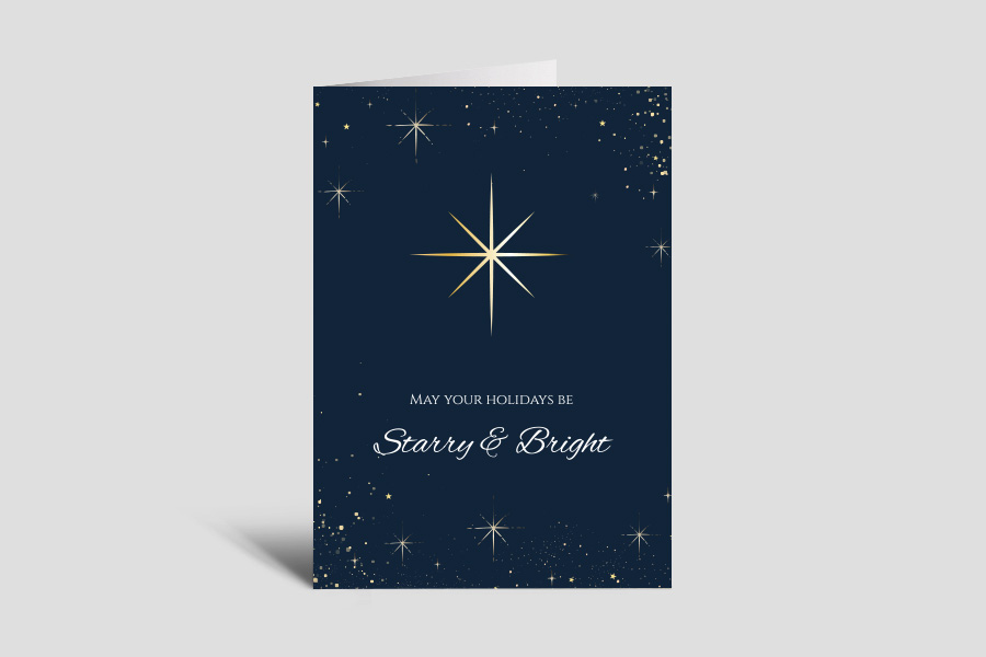 Greeting Card: Starry & Bright