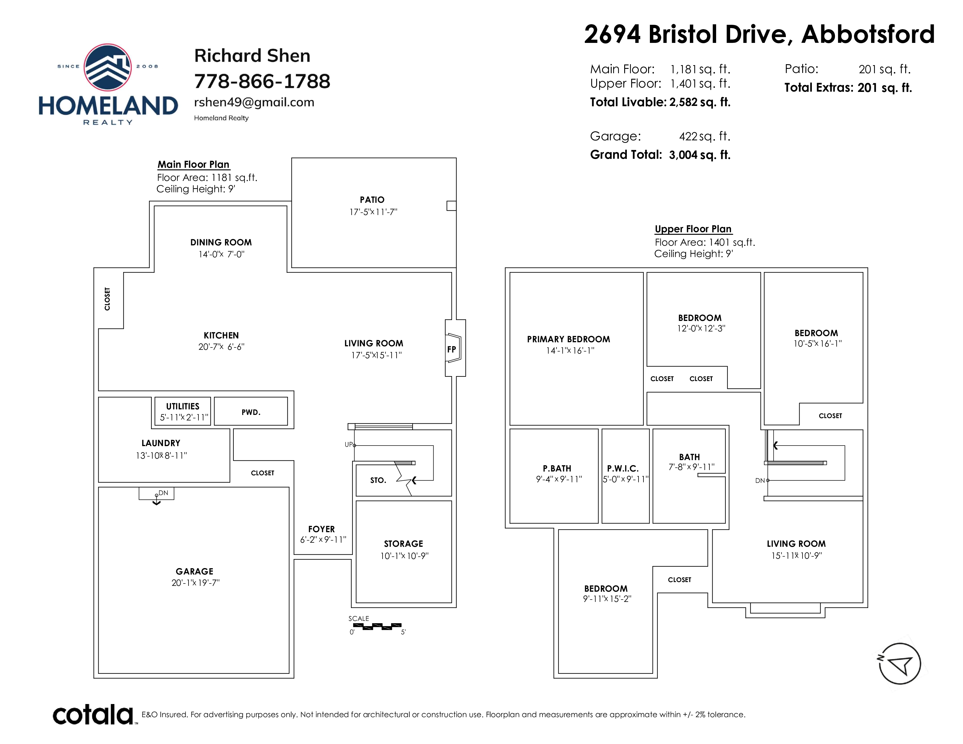 2694 Bristol Drive, Abbotsford MLS R2783002 Cotala Cross Media
